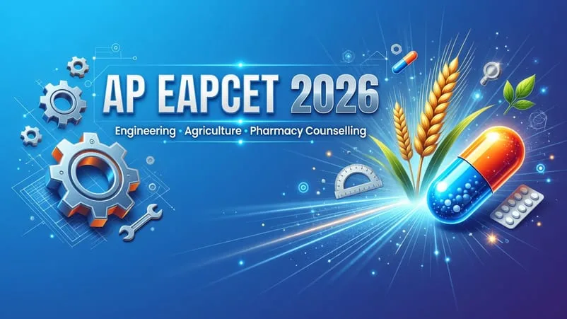 AP EAPCET 2026 counselling — AP EAMCET web options, seat allotment, rank card download and B.Tech admission dates at cap.apcfss.in